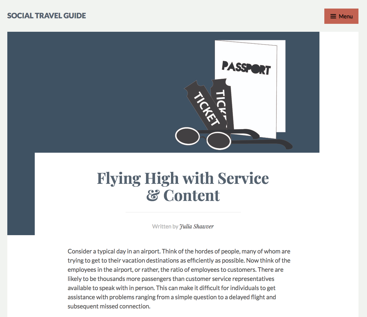 social travel guide